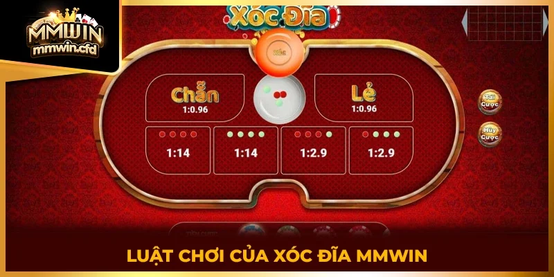 Luật chơi của Xóc Đĩa MMWIN